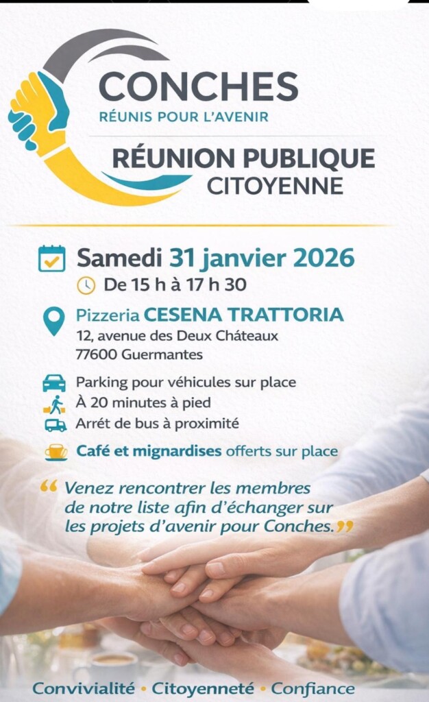 elections municipales Conches sur Gondoire 2026